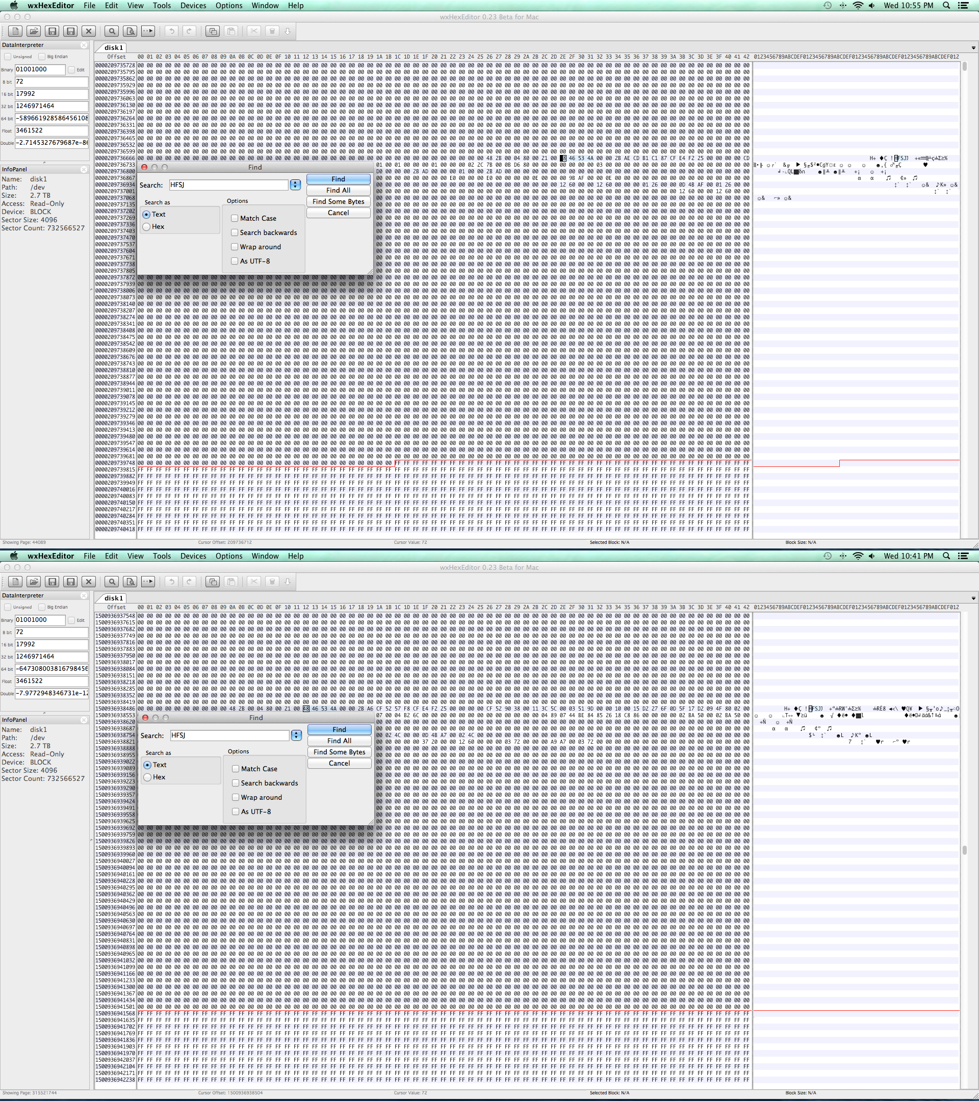 Misaligned Partition Map