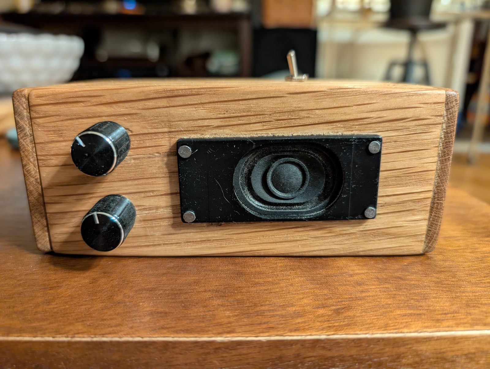Finished box, front